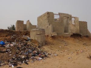 illegaler Sandabbau / Togo